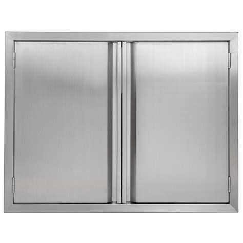 stainless steel bbq cabinet doors|stainless steel exterior cabinet doors.